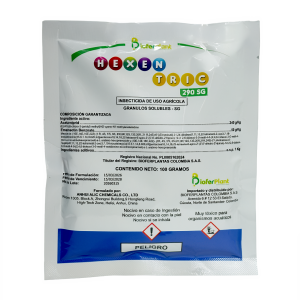 Insecticida HEXENTRIC 290 SG Bioferplant para trips y minador de hoja Colombia